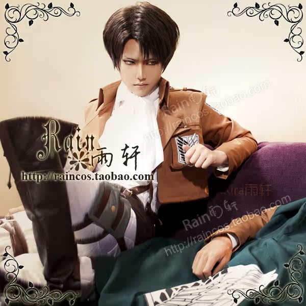 『 Rain Yuxuan 』 COS the attacking J517Titan   Allen · Yeager   Sanli   Levill     Arnie Custom made